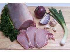 VEPŘOVÁ PEČENĚ s kostí cca 1kg plátky