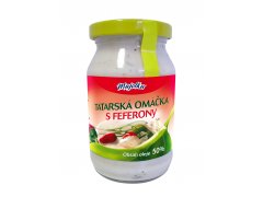 TATARSKÁ OMÁČKA s feferony 250ml sklo
