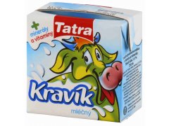 MLÉKO POLOTUČNÉ trvanlivé KRAVÍK mléčný 250ml