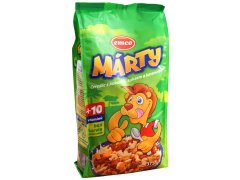 MÁRTY cereálie s kokosem,kakaem a karamelem 375g