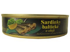 SARDINKY v oleji  160g