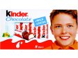 ČOKOLÁDA Kinder Chocolate (8 ks) 100 g