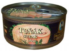 TUŇÁK steak v oleji 170g