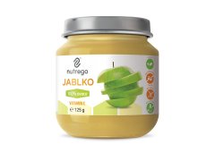 PŘÍKRM jablko 125g sklo Nutrego