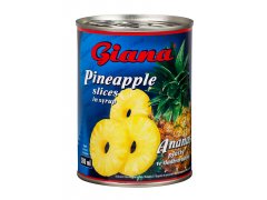 KOMPOT ananas kolečka - plátky  565g