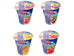 JOGOBELLA BEZ LAKTÓZY jogurt mix150g 4 příchutě