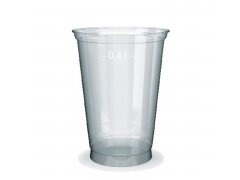 KELÍMEK plast rPET 0,4lit. pr.95mm (50ks v balení) (16)