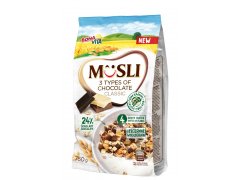 MÜSLI sypané 3 druhy čokolády 750g
