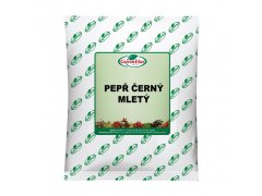 PEPŘ ČERNÝ mletý  500g sáček alu