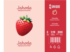 KONCENTRÁT Citro-Jahoda, vitop, objem 3L VITALE