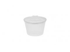 MISKA plast na dresing s integr. víčkem 60ml (50ks v sáčku) MISKA plast na dresing s integr. víčkem 60ml (50ks v sáčku)