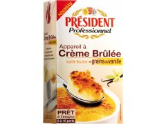 CREME BRULÉE se zrnky vanilky 1lit.