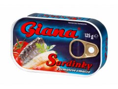 SARDINKY v rajčatové omáčce 125 g