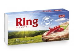 SÝR tavený RING pikantní 150g SÝR tavený RING pikantní 150g