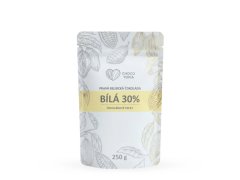 ČOKOLÁDA bílá pecky 30% 250g FULL PRINT ČOKOLÁDA bílá pecky 30% 250g FULL PRINT
