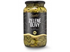 OLIVY zelené krájené 935g OLIVY zelené krájené 935g