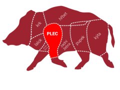 KANČÍ PLEC cca 1kg (mražené) KANČÍ PLEC cca 1kg (mražené)