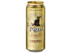 PIVO KOZEL 10 ° světlé 0,5lit.plech