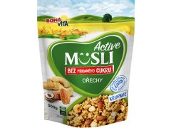 MÜSLI křupavé bez cukru s ořechy 300g