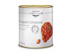 RAJČATA krájená loupaná 2,5kg v tom. šťávě RAJČATA krájená loupaná 2,5kg v tom. šťávě