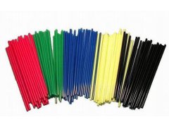 BRČKO jumbo černé 150ks v balení 8x255mm