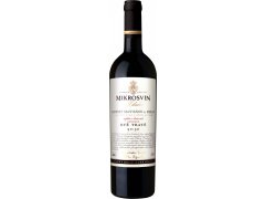 VÍNO CABERNET SAUVIGNON & MERLOT 0,75lit.R.2021 výběr z hroznů BARRIQUE(ČR)"DVĚ TRATĚ"