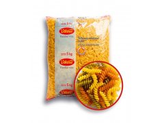 TĚSTOVINY FUSILLI 5kg tříbarevné TĚSTOVINY FUSILLI 5kg tříbarevné