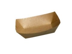 MISKA papír Kraft 18,3x9x4cm (100ks v sáčku)(16)