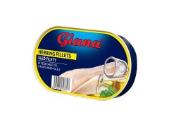 SLEĎ filety 170g v rostlinném oleji GIANA