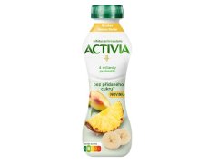ACTIVIA nápoj bez přidaného cukru broskev/ananas/banán 270g ACTIVIA nápoj bez přidaného cukru broskev/ananas/banán 270g