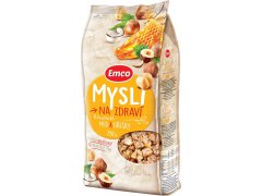 MYSLI křupavé med a ořechy 750g