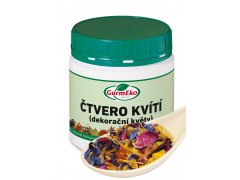 ČTVERO KVÍTÍ (dekorativní květy) 25g dóza