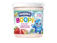 JOGURT OPOČENSKÝ bezlaktózový 150g jahoda sklo