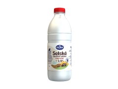 MLÉKO  PLNOTUČNÉ čerstvé SELSKÉ 1lit.