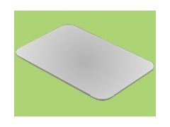 VÍČKO na misku aluminium 202x137x59mm (100ks v sáčku)