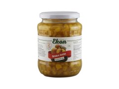 KOMPOT broskve kostky bez přidaného cukru 670g