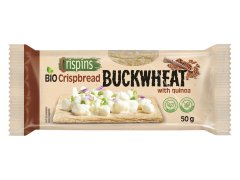PLÁTEK pohankový s quinoou křupavý BIO 50g PLÁTEK pohankový s quinoou křupavý BIO 50g