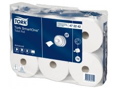 PAPÍR toal. JUMBO 2vr. bílé pr.20cm Tork T8 střed. odvin šíře 13,4cm (6 rolí v sáčku)