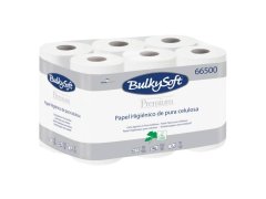 PAPÍR toal. 2vr. bílý Bulky Soft 30m (8 ruliček v sáčku)(1152)