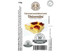 SMĚS celozrnná moučníková UNIVERZÁLNÍ 5kg