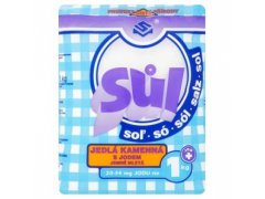 SŮL JEDLÁ 1kg kamenná s jódem