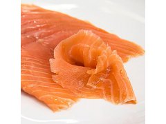 LOSOS NORSKÝ uzené plátky (132) 1kg (mražené)