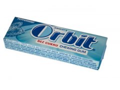 ŽVÝKAČKY ORBIT Peppermint 14g dražé