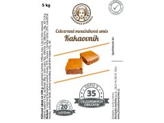 SMĚS celozrnná moučníková KAKAOVNÍK 5kg SMĚS celozrnná moučníková KAKAOVNÍK 5kg