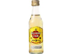 RUM Havana Club mini 3YO Rum 40% 0,05l