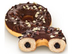 DONUT Triple Chocolate 70g mražené DONUT Triple Chocolate 70g mražené