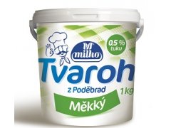 TVAROH Milko měkký (nízkotuk) kbelík 1kg TVAROH Milko měkký (nízkotuk) kbelík 1kg