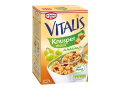 MÜSLI Vitalis křupavé s medem 1,5kg MÜSLI Vitalis křupavé s medem 1,5kg