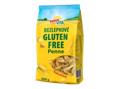 TĚSTOVINY bezlepkové penne 400g TĚSTOVINY bezlepkové penne 400g