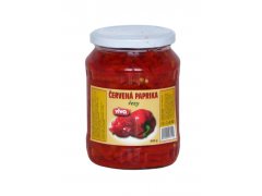 PAPRIKA ČERVENÁ  650ml řezaná